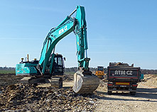 Rypadlo KOBELCO 350 (40t)